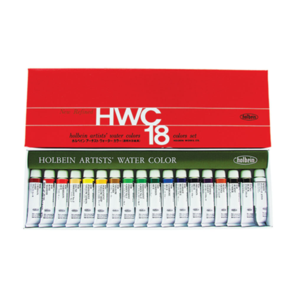 Holbein Artists' Watercolour Set 18x5ml