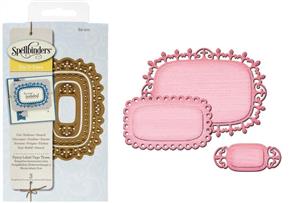 Spellbinders Die D-Lites - Fancy Label Tags 3