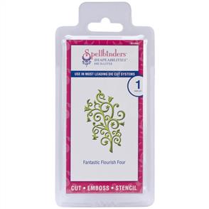Spellbinders Die - Fantastic Flourish Four