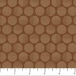 Northcott Urban Vibes - Rust Dots