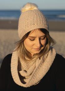 Alpaca Yarns Crochet Hat and Cowl Knitting Pattern / Kit