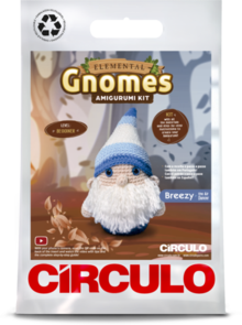 Circulo Amigurumi Kit (Elemental Gnomes) - Breezy The Air Dancer