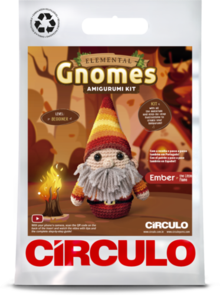 Circulo Amigurumi Kit (Elemental Gnomes) - Ember the Little Flame