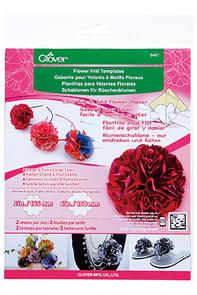 Clover Flower Frill Templates Large and Extra Large