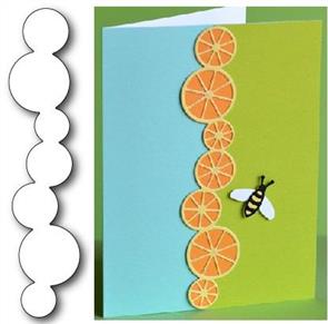 Memory Box Die Brilliant Circle Border Background