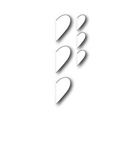 Memory Box Die - Half a Heart