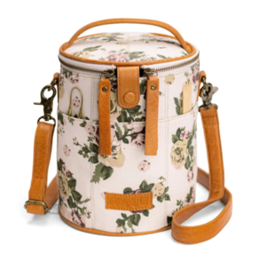 Muud Canvas Saturn Project Bag - Flower