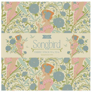 Tilda SongBird | Fabric Stack - 10" Squares (40pcs)