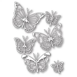 Memory Box Die Set - Morning Garden Butterflies