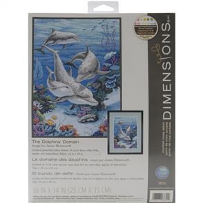 Dimensions Dolphins Domain - Cross Stitch Kit