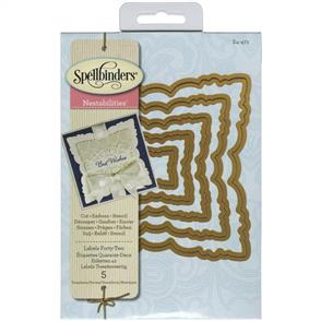 Spellbinders Nestabilities Dies - Labels 42