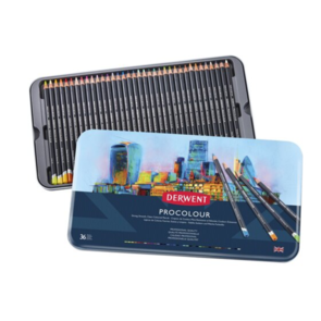 Derwent Procolour Pencil Tin 36