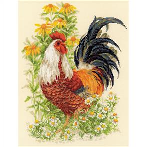 Riolis Rooster - Cross Stitch Kit