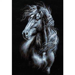 Riolis Breeze Through Mane - Cross Stitch Kit - Horse