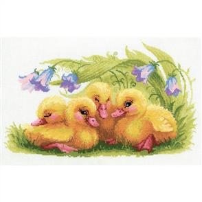 Riolis Funny Ducklings - Cross Stitch Kit