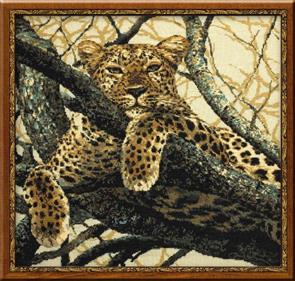 Riolis Leopard - Cross Stitch Kit