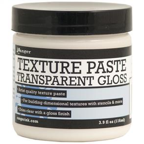 Ranger Ink Texture Paste 4oz - Transparent Gloss