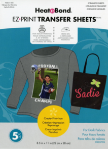 HeatnBond EZ Print Transfer Sheet Dark