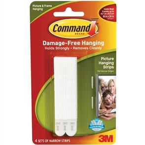 3M Command - Narrow Picture Hanging Strips
