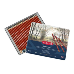 Derwent Drawing Pencil Tin 24