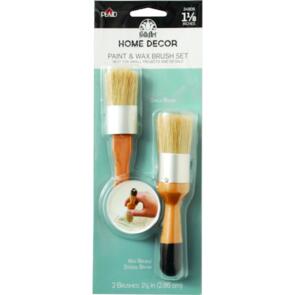 FolkArt Small Paint And Wax Brush Set