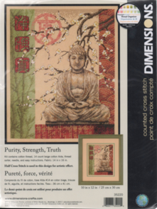 Dimensions Cross Stitch Kit - Purity, Strength, Truth