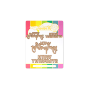 Waffle Flower With Sympathy Duo Foil Plate
