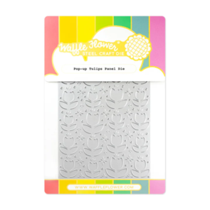 Waffle Flower Pop-up Tulips Panel Die