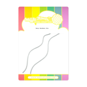Waffle Flower Wavy Borders Die