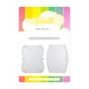 Waffle Flower Pocket Slots Die
