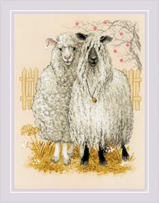 Riolis Cross Stitch Kit - Tough Guys