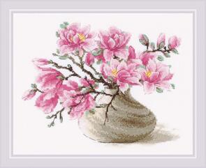 Riolis Cross Stitch Kit - Southern Magnolia