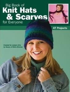 Leisure Arts Big Book Of Knit Hats & Scarves