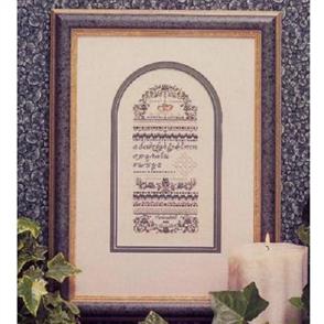 The Sweetheart Tree Cross Stitch Pattern - Sparkling Forget-Me-Not Sampler