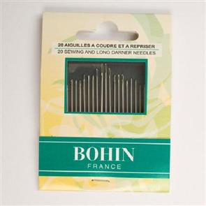 Bohin 20 Sewing & Long Darner Needles