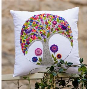 Wendy Williams Pattern - Mini Tree Of Life Cushion