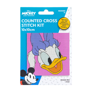 Disney Counted Cross Stitch Mini 10x10cm - Daisy