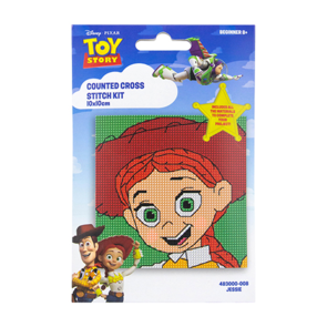 Disney Counted Cross Stitch Mini 10x10cm - Jessie