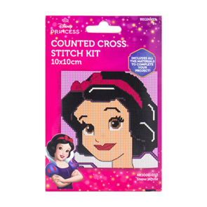Disney Counted Cross Stitch Mini 10x10cm - Snow White