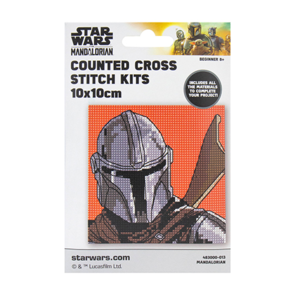 Disney Star Wars Counted Cross Stitch Mini 10x10cm - Mandalorian