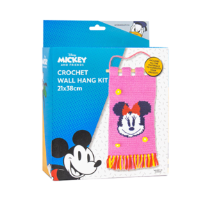 Disney Crochet Wall Hang Kit 21x38cm - Minnie