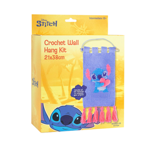 Disney Crochet Wall Hang Kit 21x38cm - Stitch