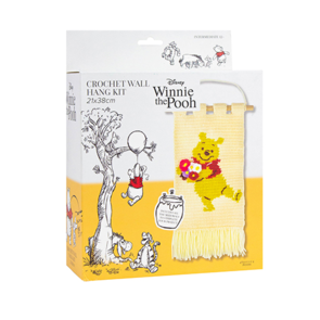 Disney Crochet Wall Hang Kit 21x38cm - Pooh