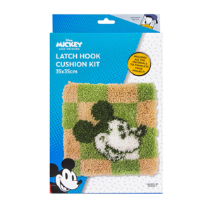 Disney Latch Hook Cushion Kit 35x35cm - Mickey
