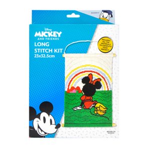 Disney Longstitch Wall Hang Kit 23x32.5cm - Minnie