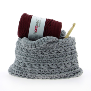 Hoooked Zpagetti : Revisto Basket - Grey