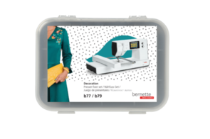 Bernette B77/79 Decoration Presser Foot Set