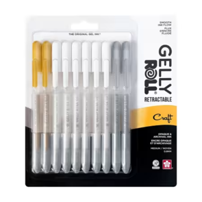 SAKURA Gelly Roll Retractable Craft Pen Set - 10 pcs
