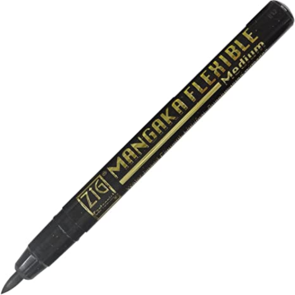 KURETAKE ZIG Cartoonist Mangaka Flexible Pen - Medium