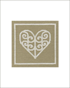 The Kiwi Stitch & Knit Co Koru Heart Pattern